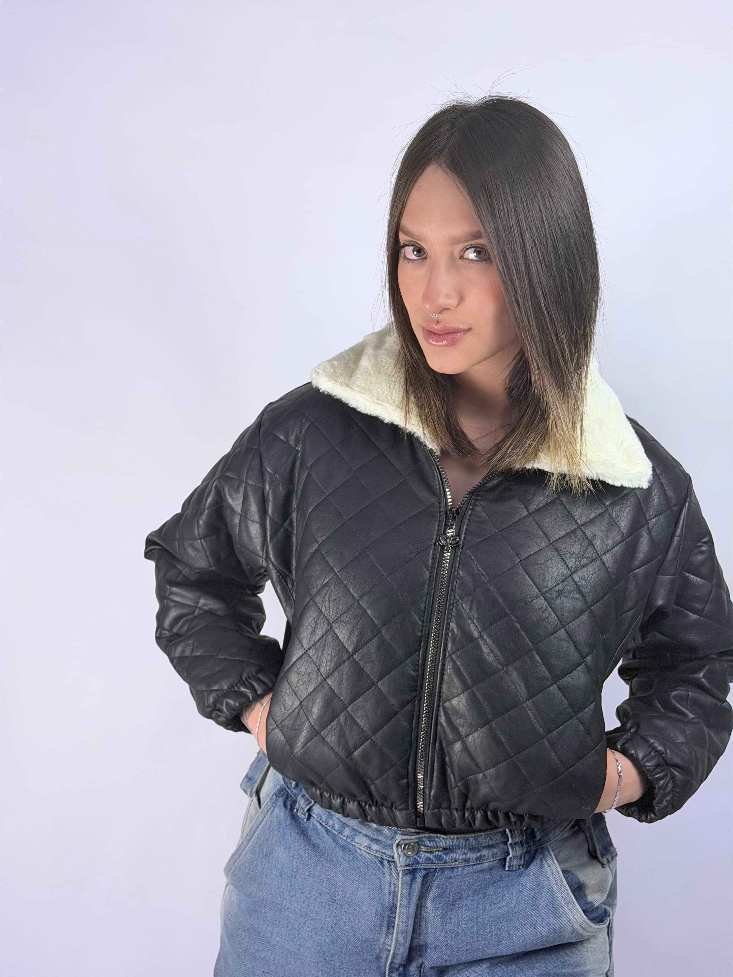 CHAQUETA PUFFER DIAMOND DAMA