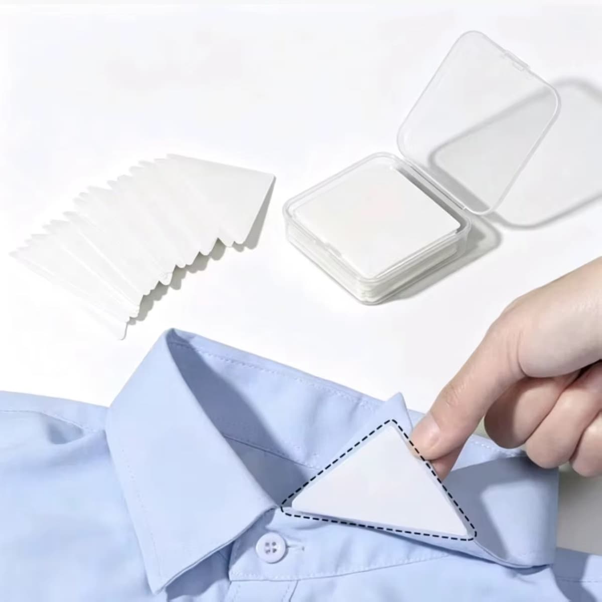 Protector de cuello de camisa
