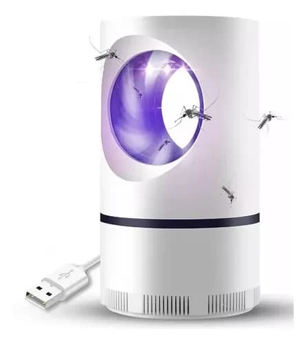 Lámpara Antimosquitos Usb Trampa Para Mo