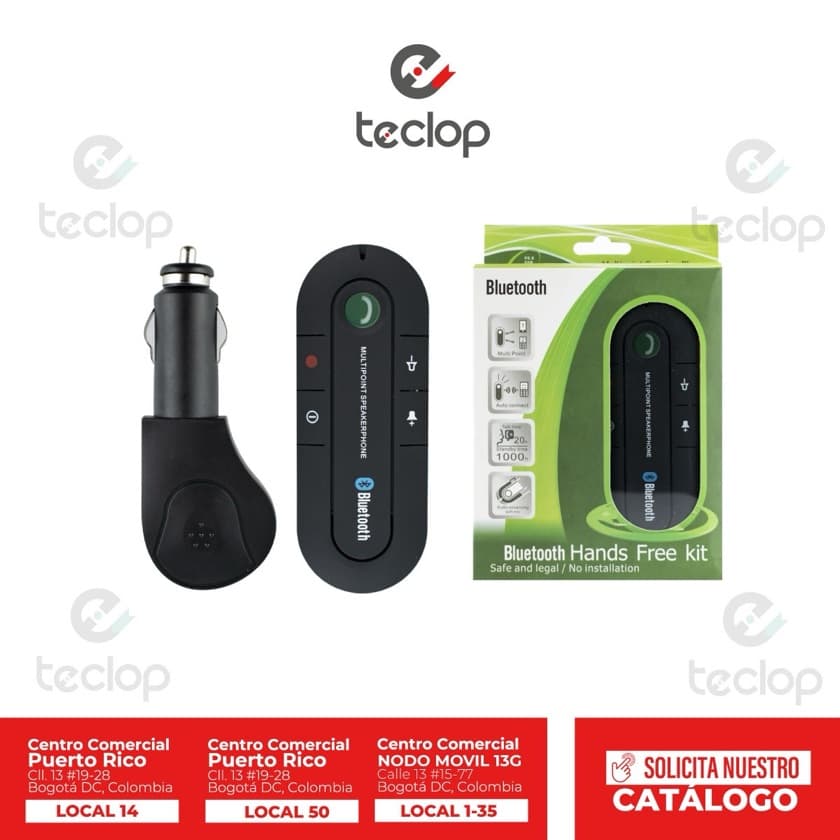 Adaptador bluetooth para carro TCL