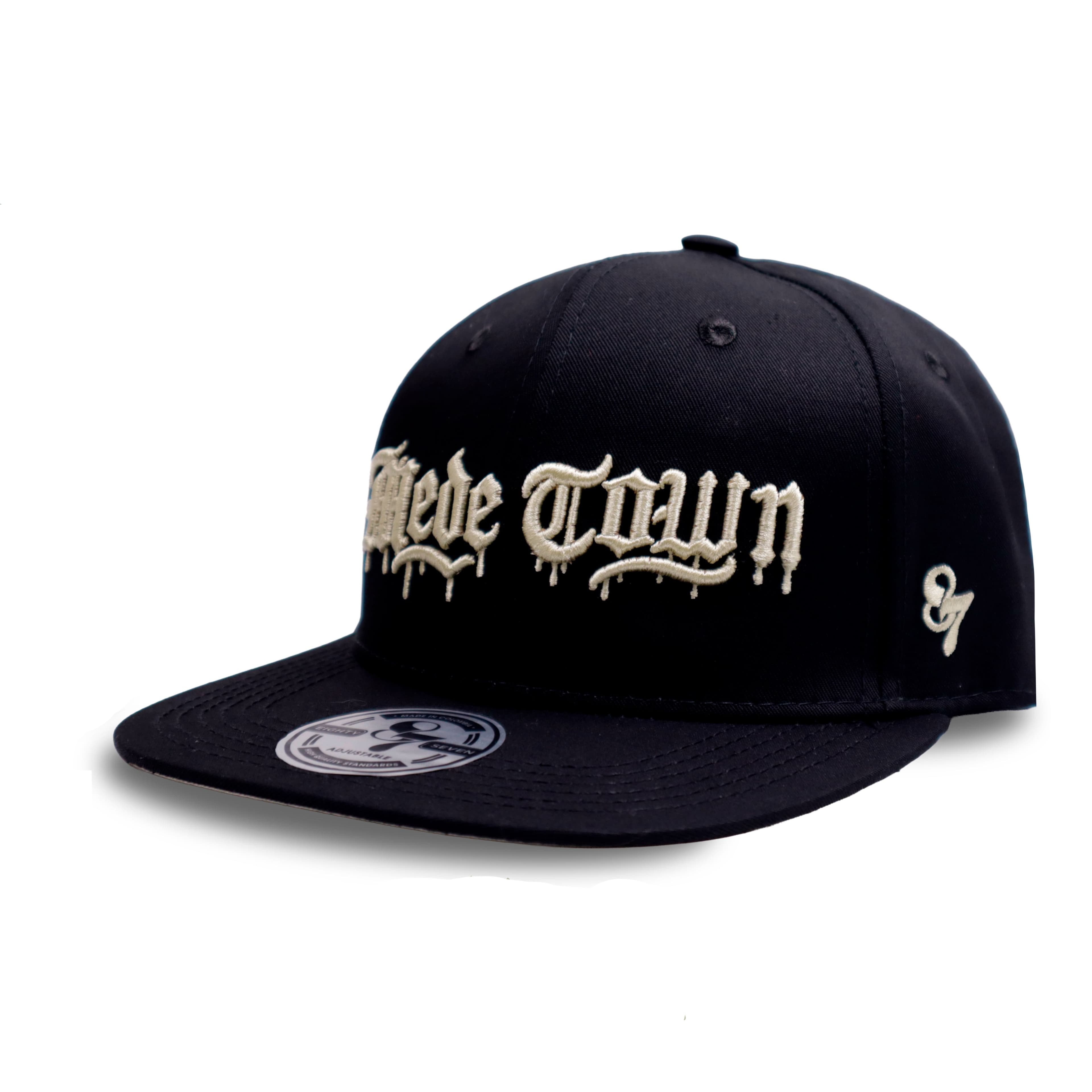 GORRA PLANA AJUSTABLE NEGRA MEDETOWN
