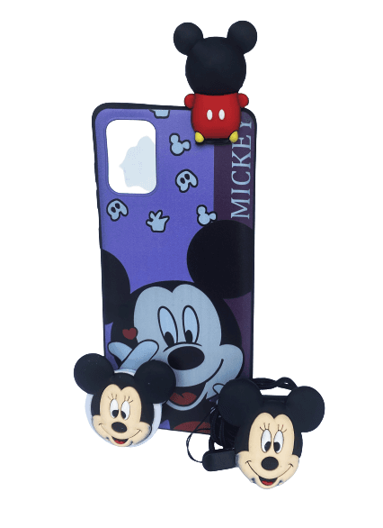FUNDA ESTUCHE FORRO SAMSUNG A71 MICKEY