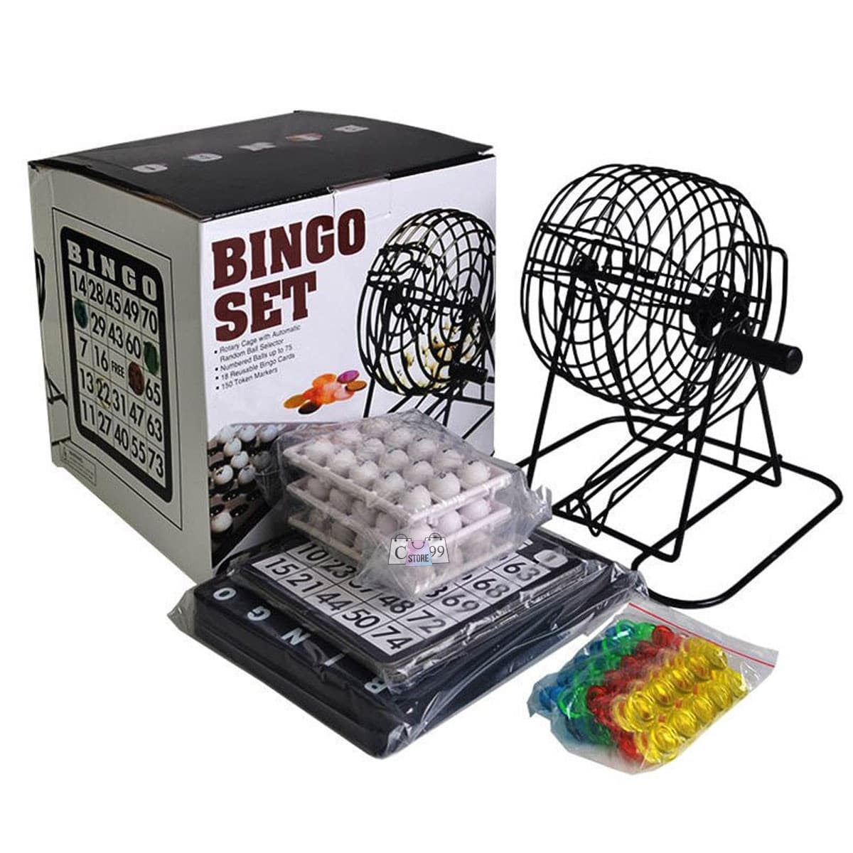 Juego Bingo Con Ruleta Juego Familiar