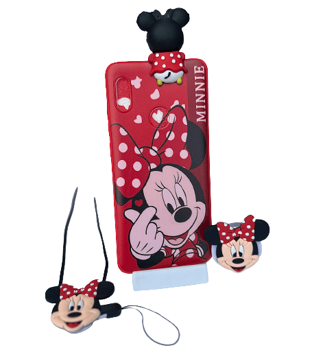 FUNDA ESTUCHE FORRO NOTE 5 PPRO MINNIE