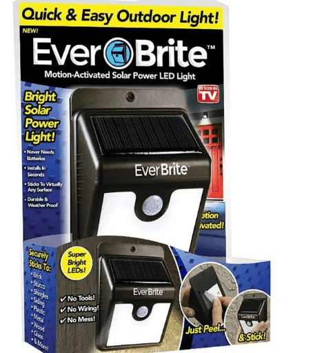 Luz Led Exterior Energia Solar Sensor