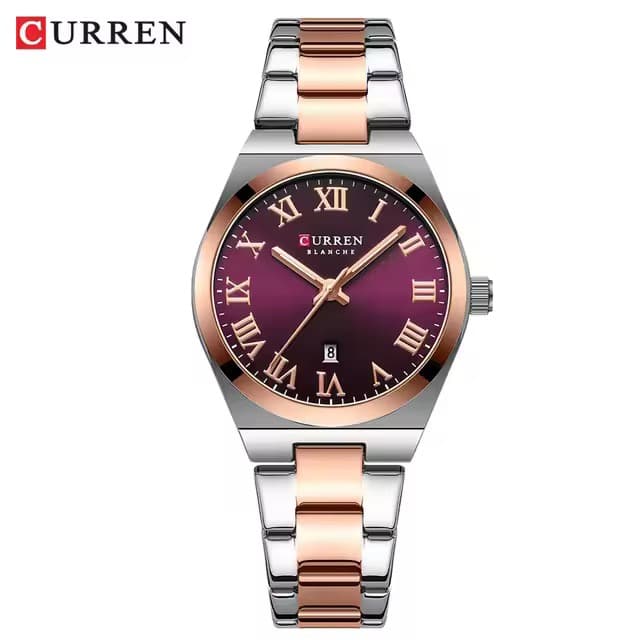 Reloj Mujer Curren 9095 Bicolor