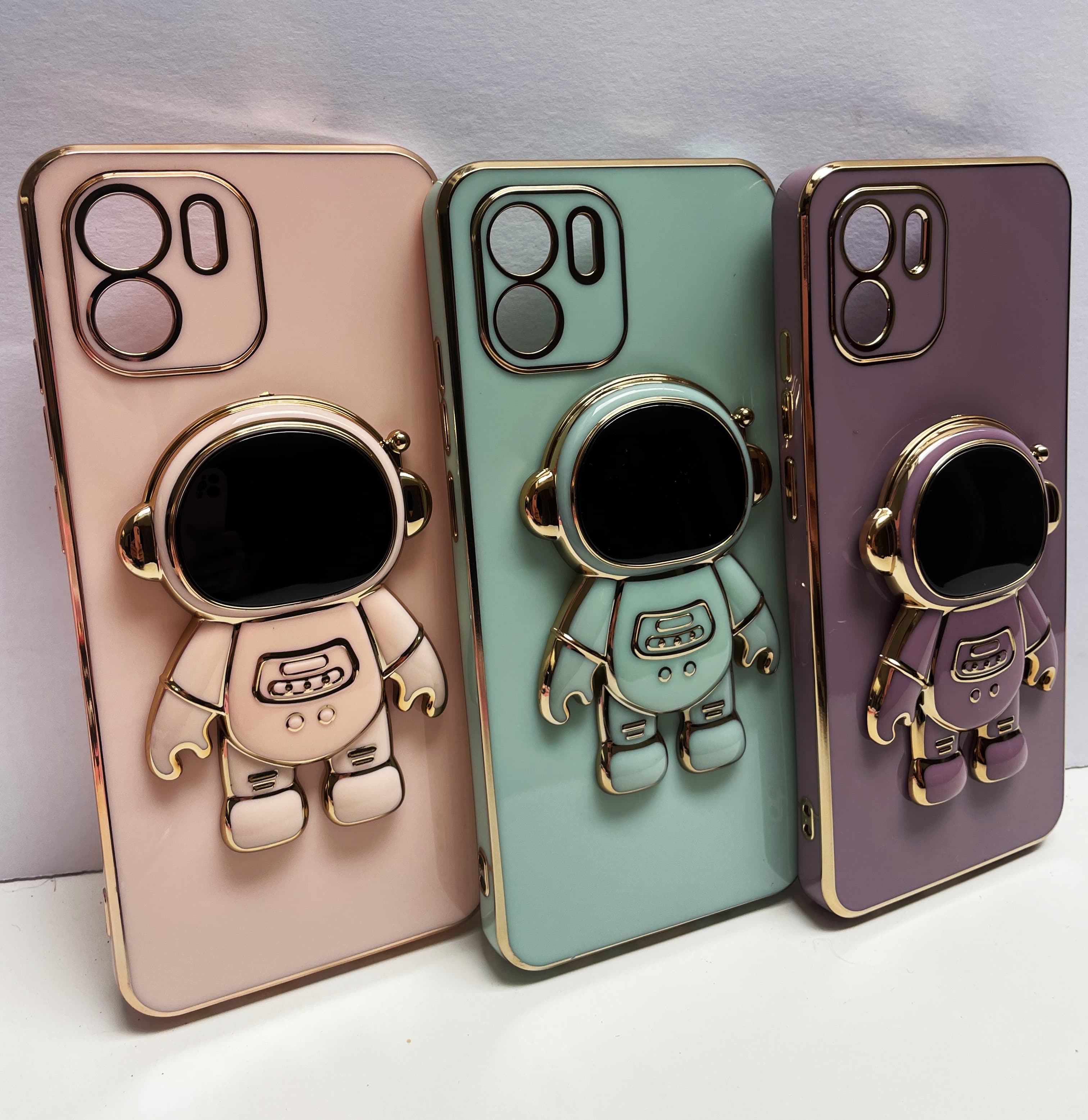 FUNDA ESTUCHE FORRO REDMI A1+ ASRONAUTA