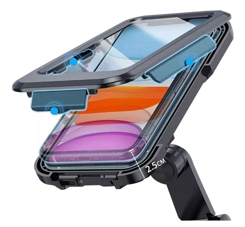 soporte para celular en moto o bicicleta