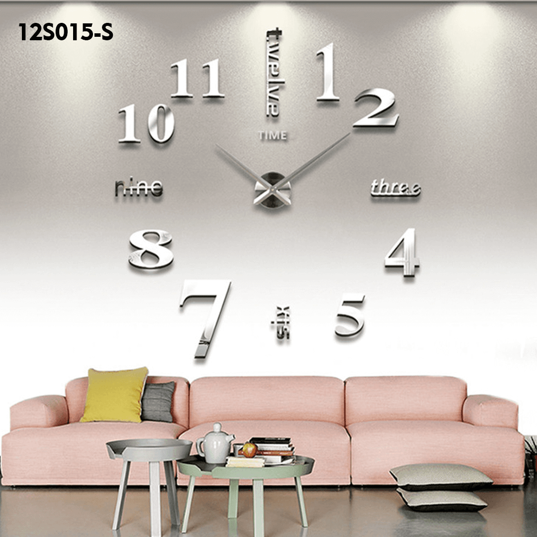 RP-12S015-S RELOJ ANÁLOGO ADHESIVO 3D