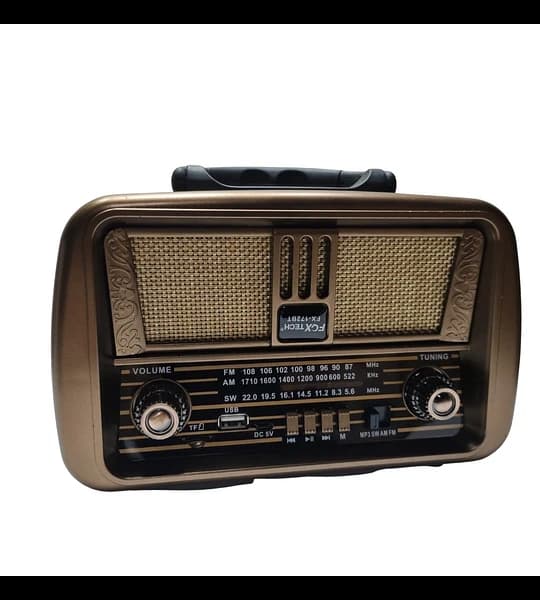 Radio Bluetooth Retro Am Fm Sw FOX-tech