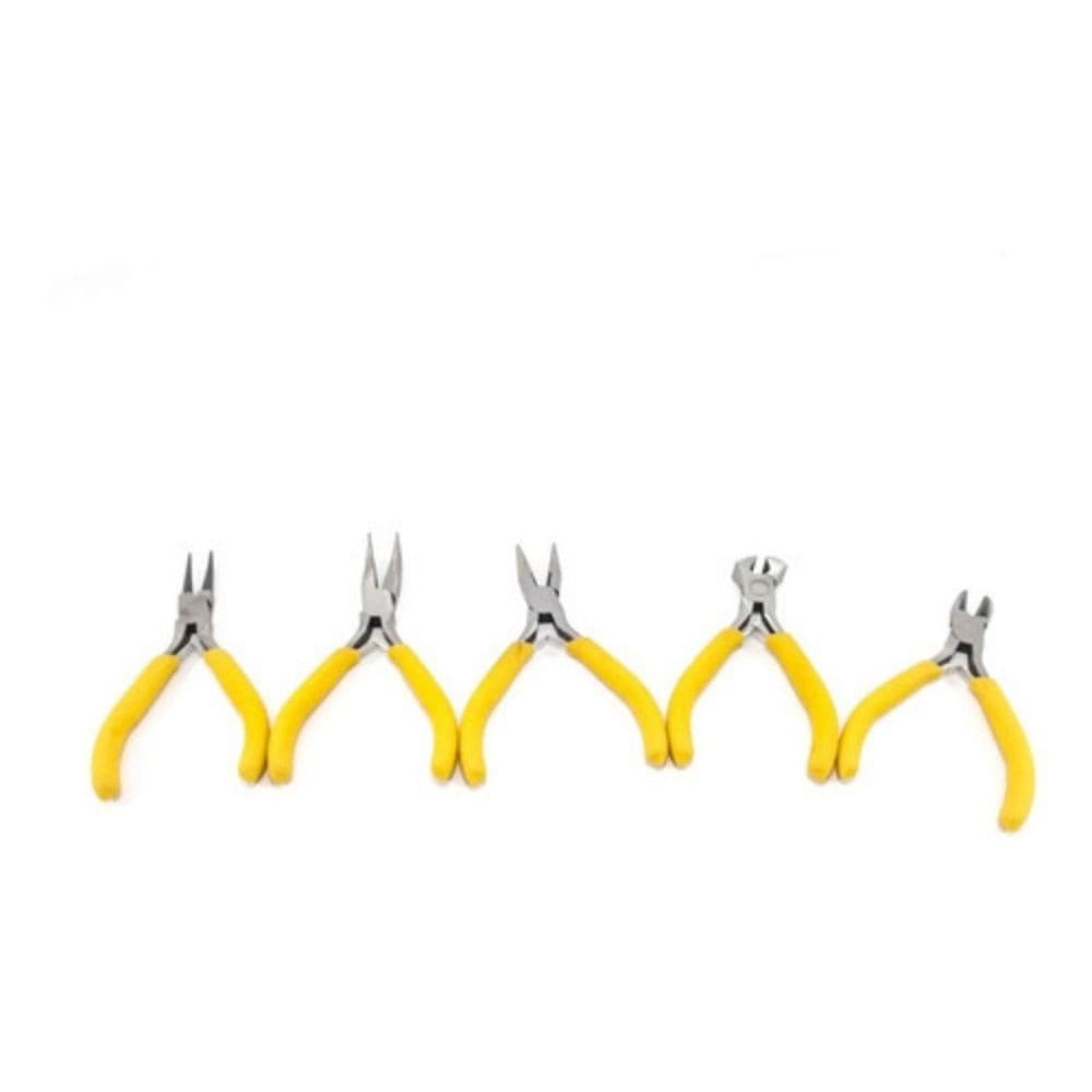 Kit Pinzas x5 piezas cortafrio sacapines