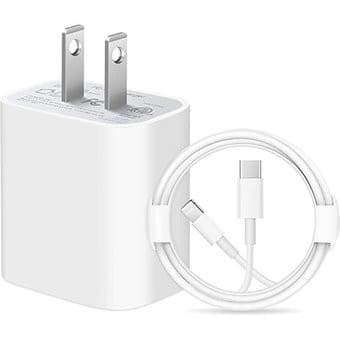 Cargador carga rápida 20W iPhone