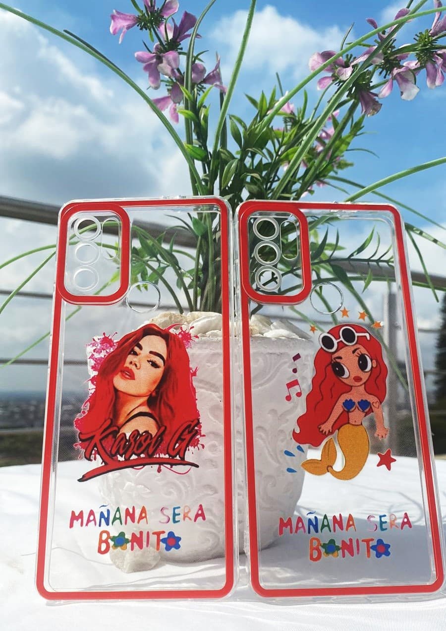 Moto g60s funda estuche forro karol g