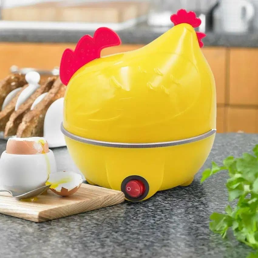 Hervidor de huevos eléctrico gallina