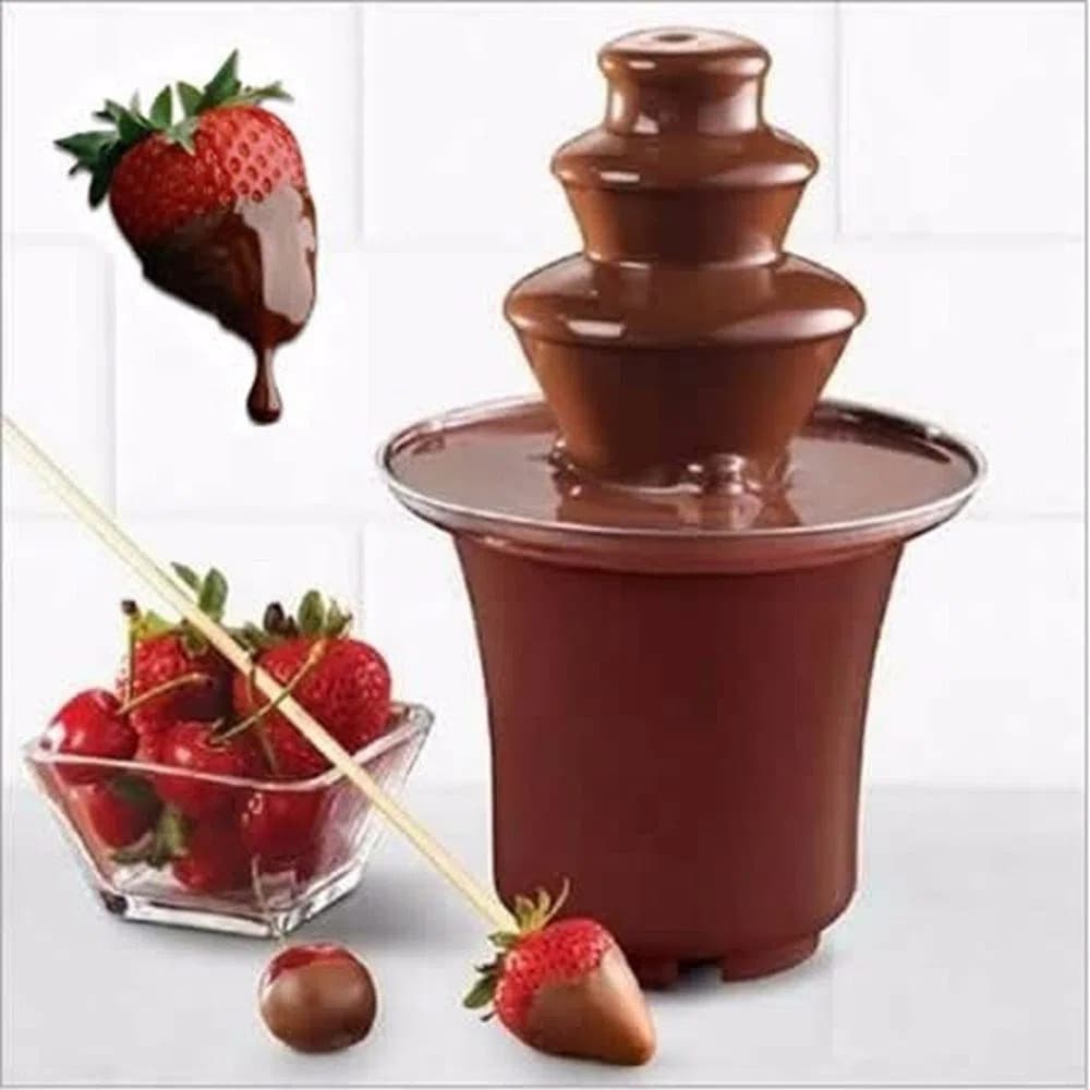 Fuente de chocolate 3 niveles derretidor
