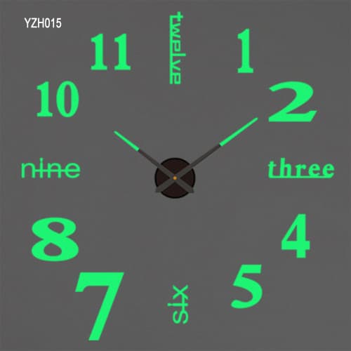RP-YZH015 RELOJ LUMINOSO ANÁLOGO ADHESIV