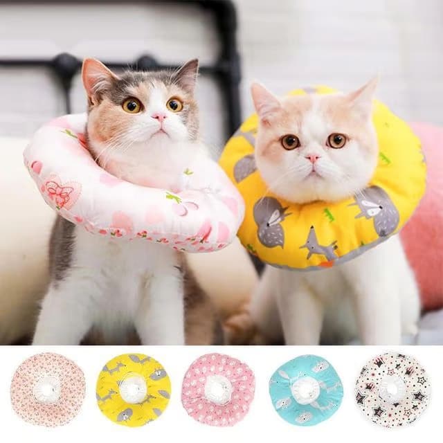 Collar isabelino en tela TALLA L