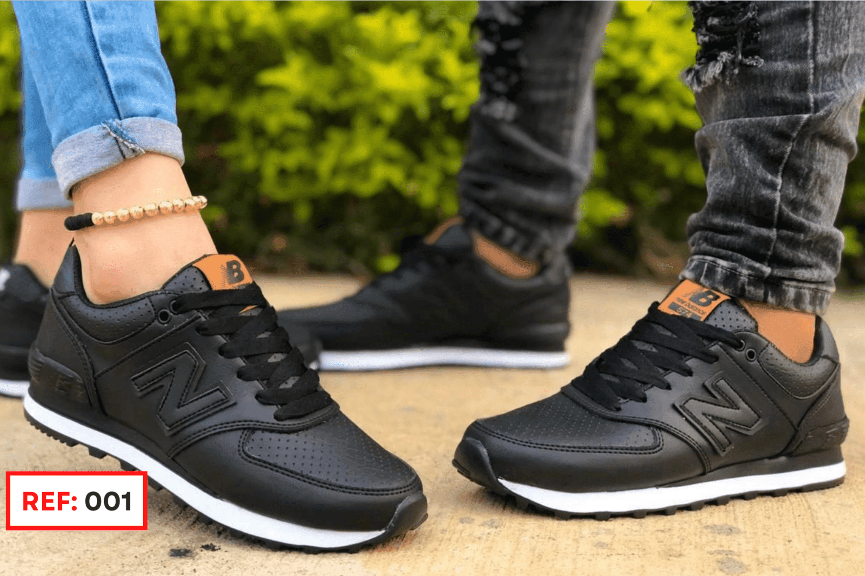 Tenis Unisex New Balance Negro 001