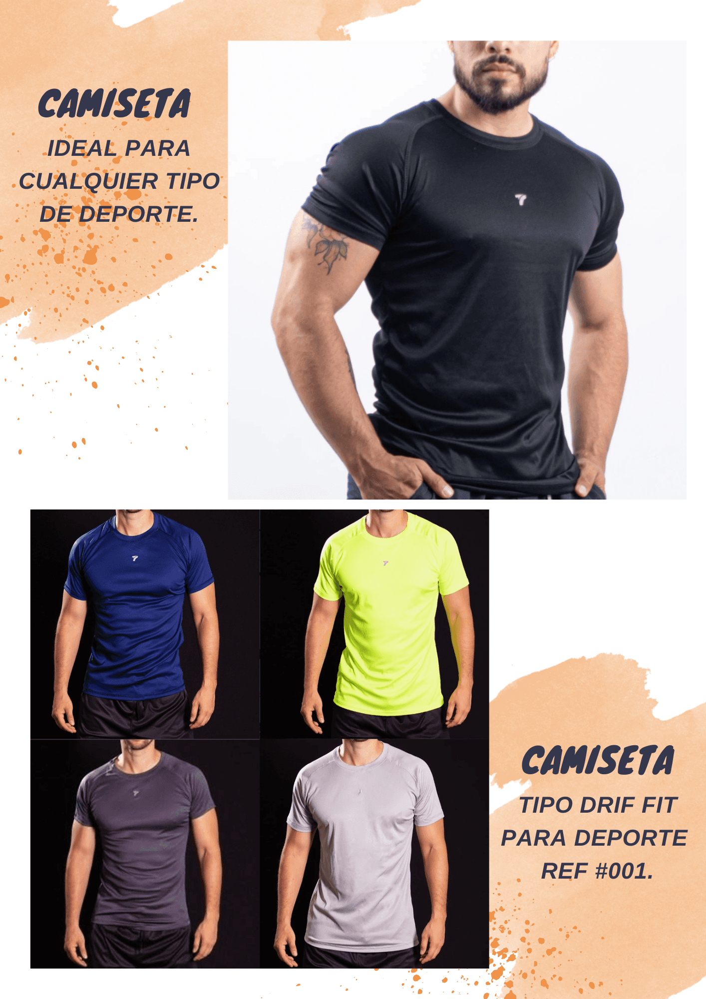 CAMISETA DEPORTIVA DRYFIT