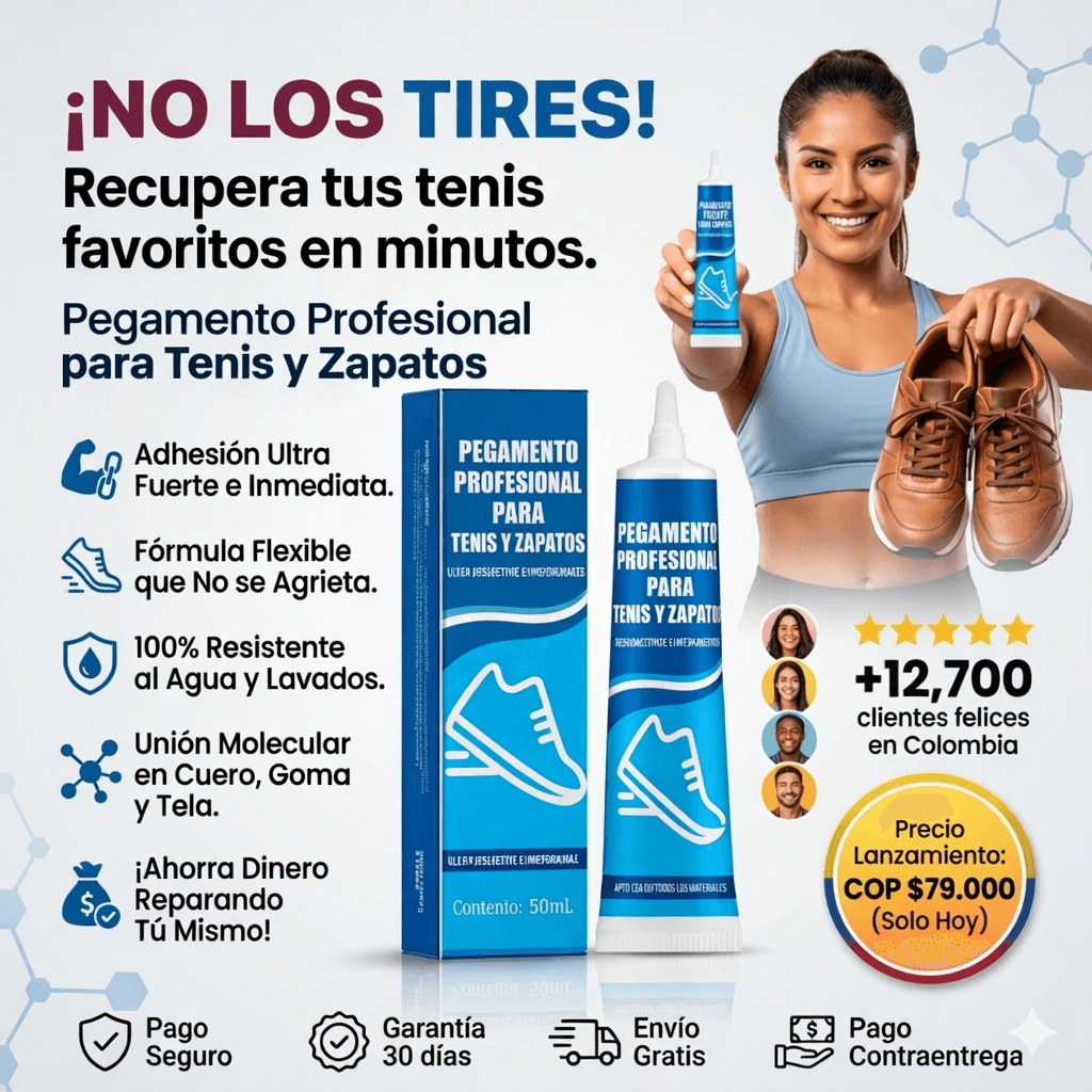 Pegamento para tenis y zapatos