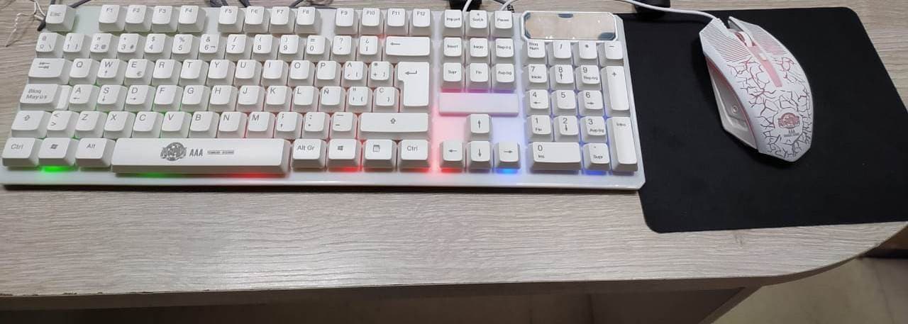 Combo Gamer Retroiluminado Teclado+Mouse