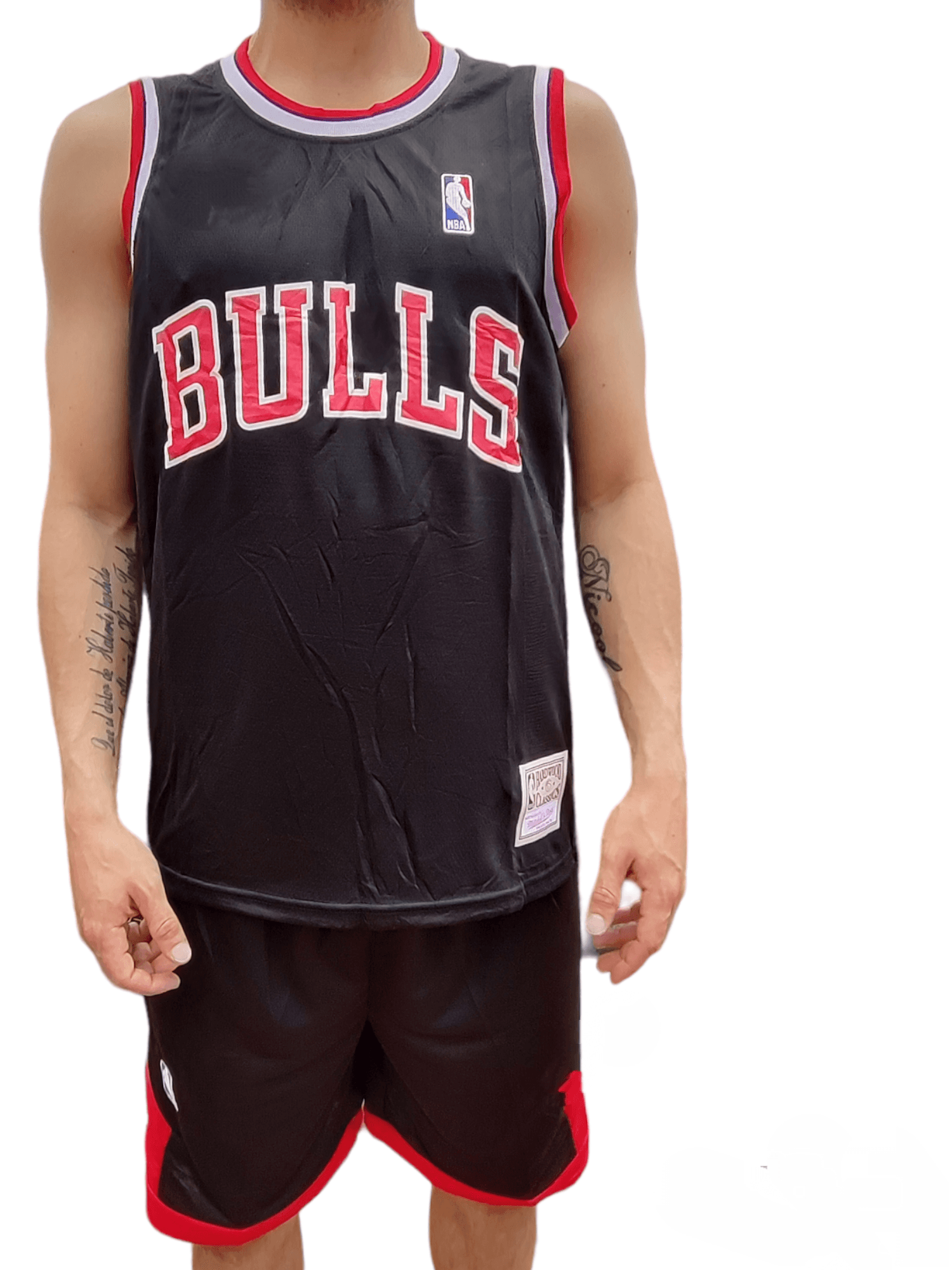 Uniforme Basquetbol  Bulls Negro S
