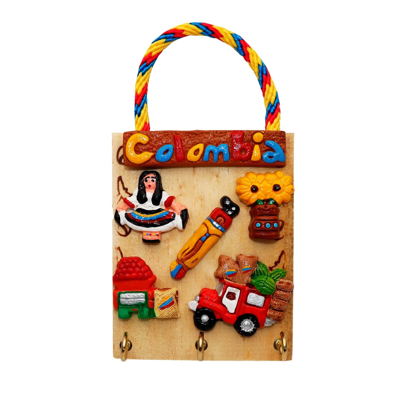 Porta Llaves Artesanía Campesina Chiva