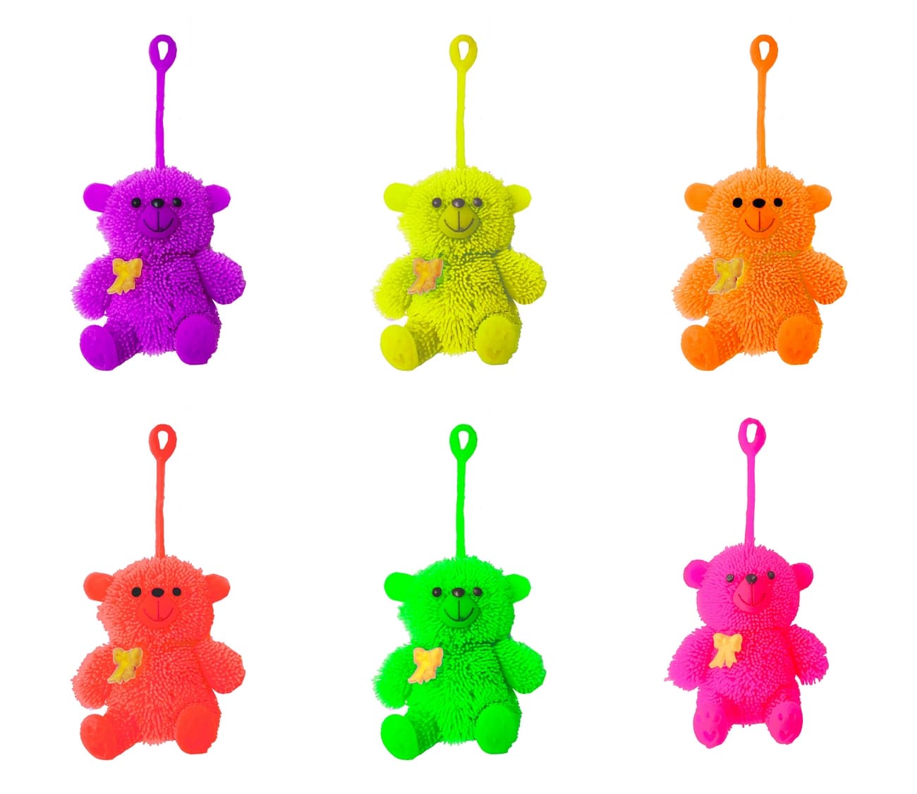 Juguete Luces Bolitrones Oso x6 unid