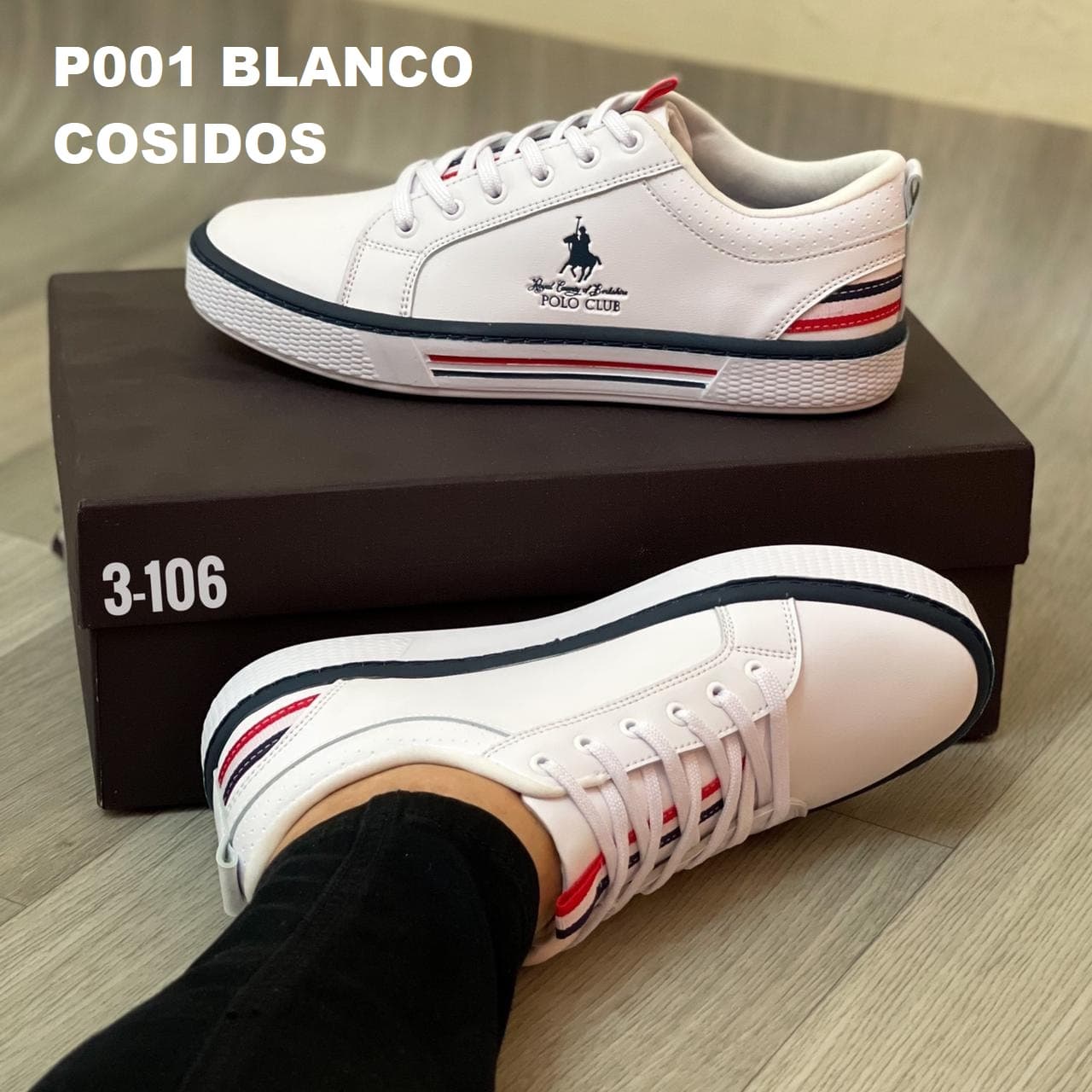 ZAPATO CABALLERO POLO P001