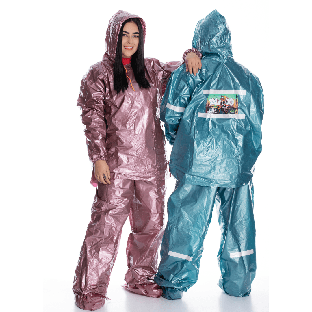 Combo impermeable metalizado x2 und