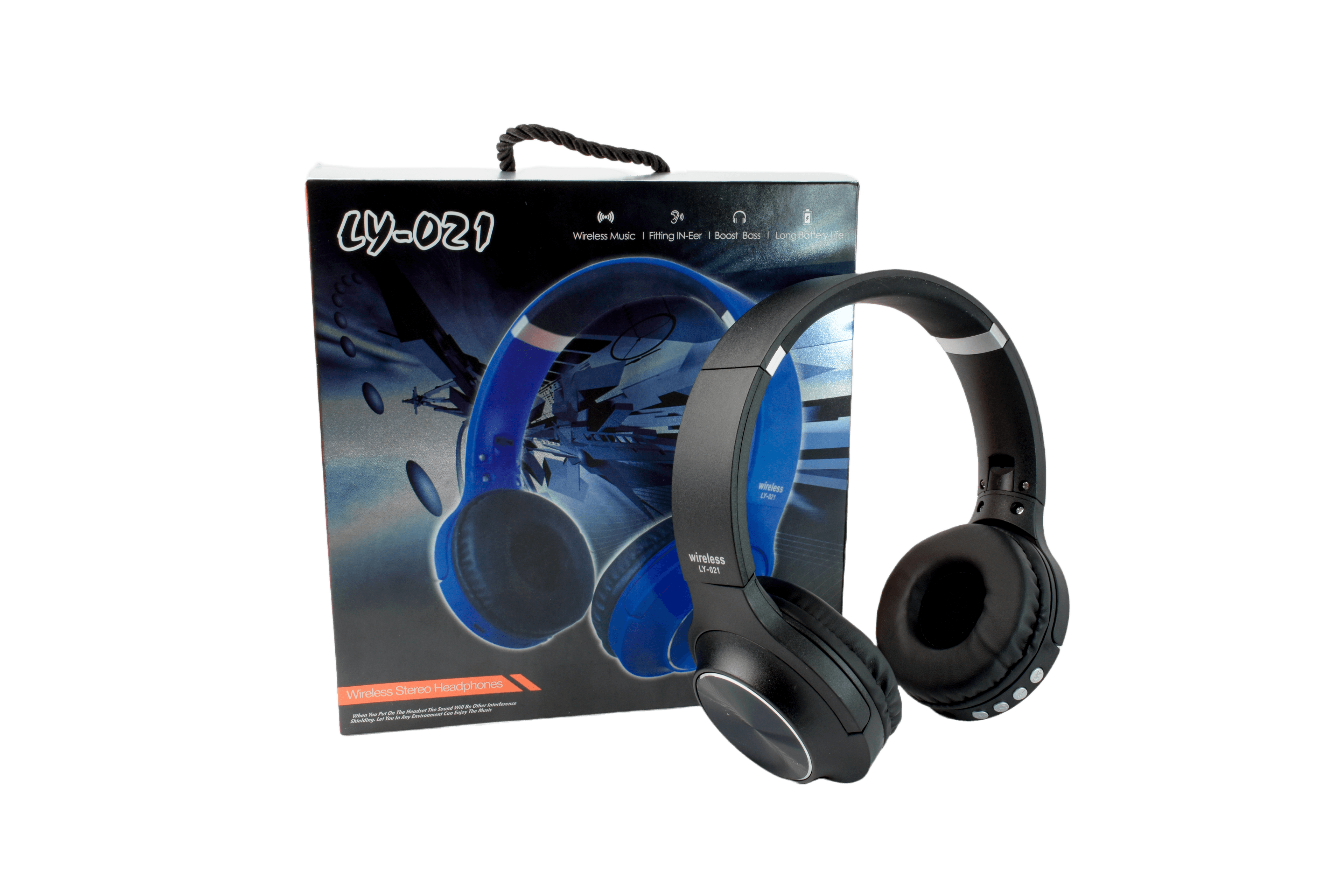 Audífono Bluetooth LY021 Negro