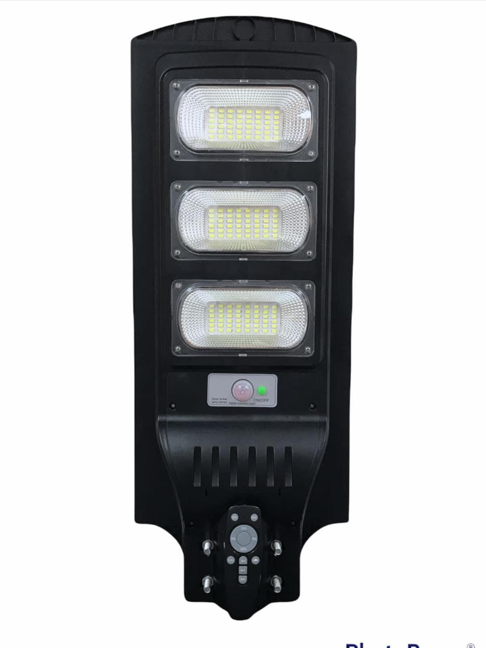 lámpara solar led 90w panel incluido