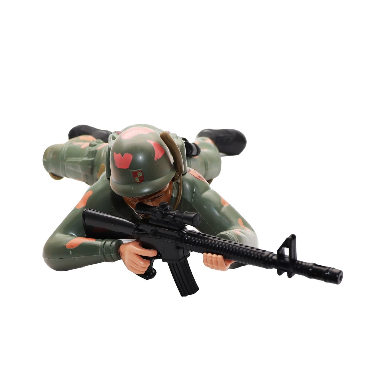 Soldado Militar Juguete Sonido grande