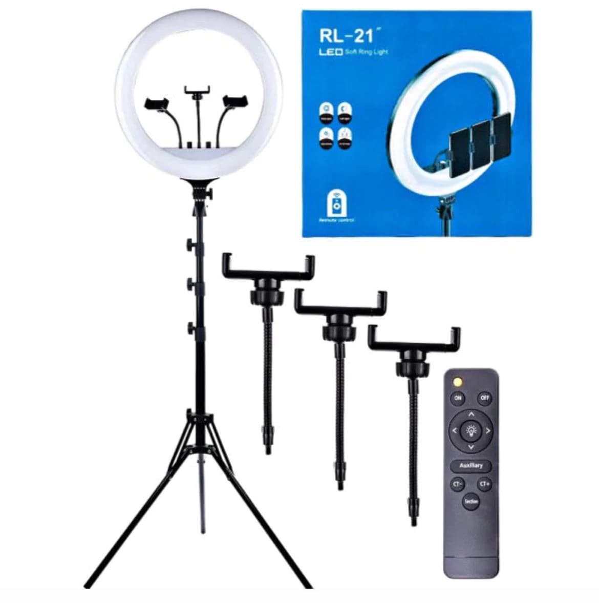 ARO DE LUZ DE 56 CM 3 TONOS LJJ-56
