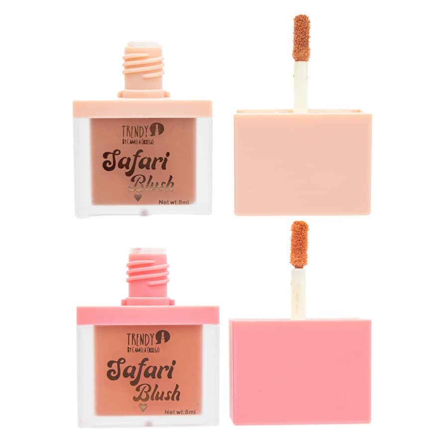 Dúo rubor liquido safari blush trendy