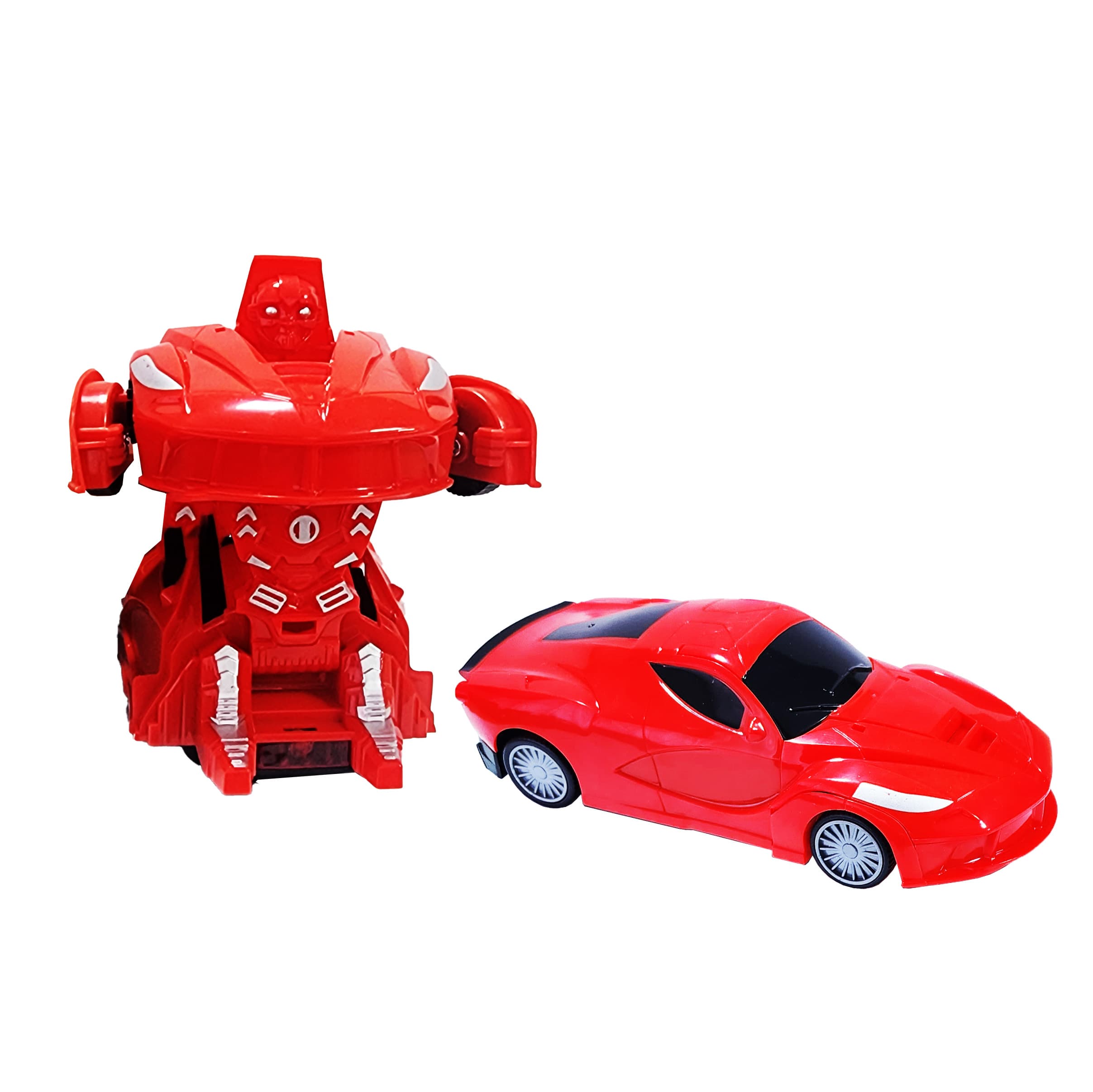 Carro Robot Transformers Luces Juguetes