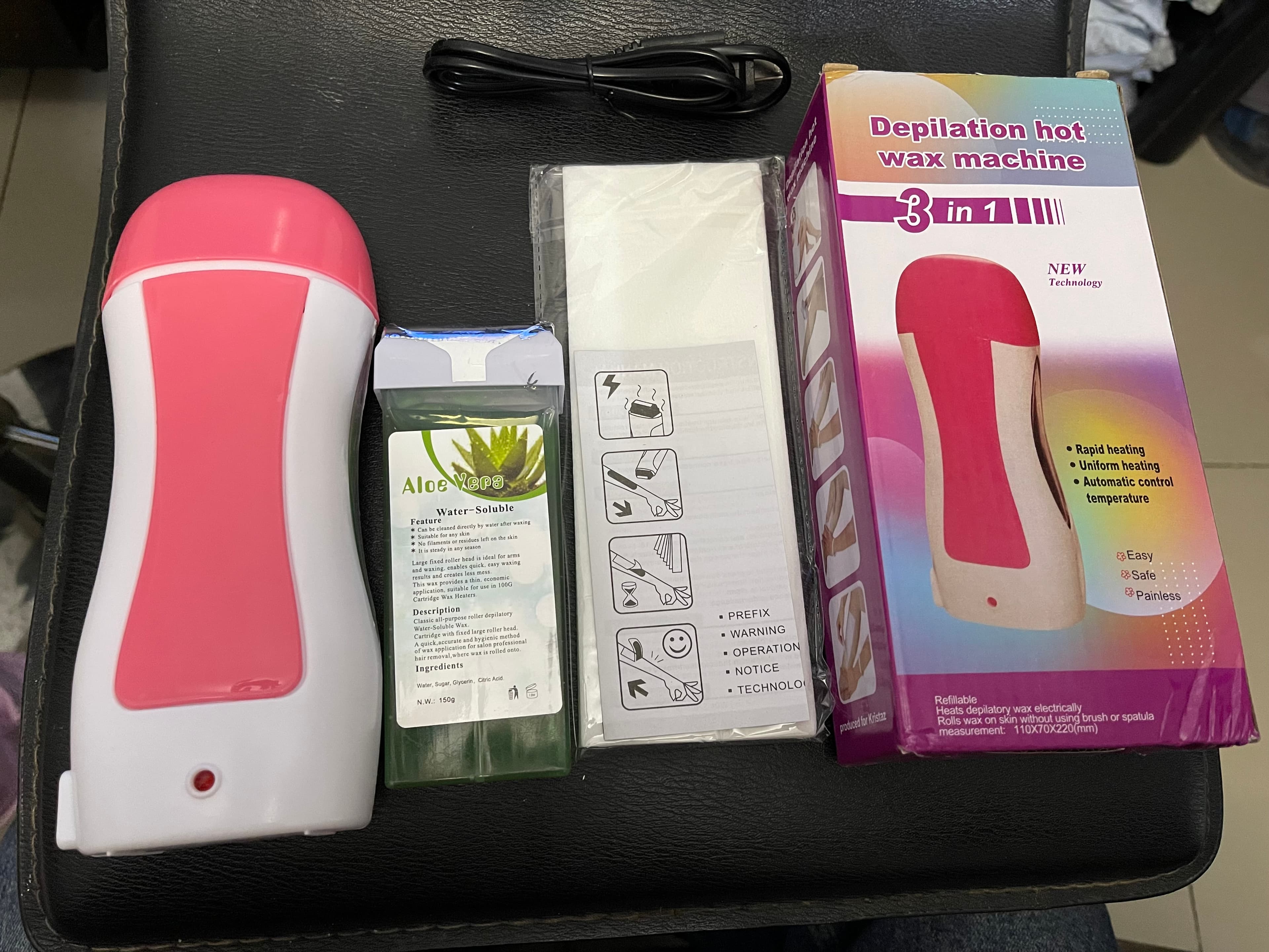 KIT DEPILATORIO COMPLETO