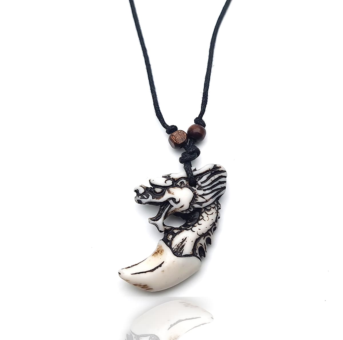 Collar Colmillo Dragon Chino