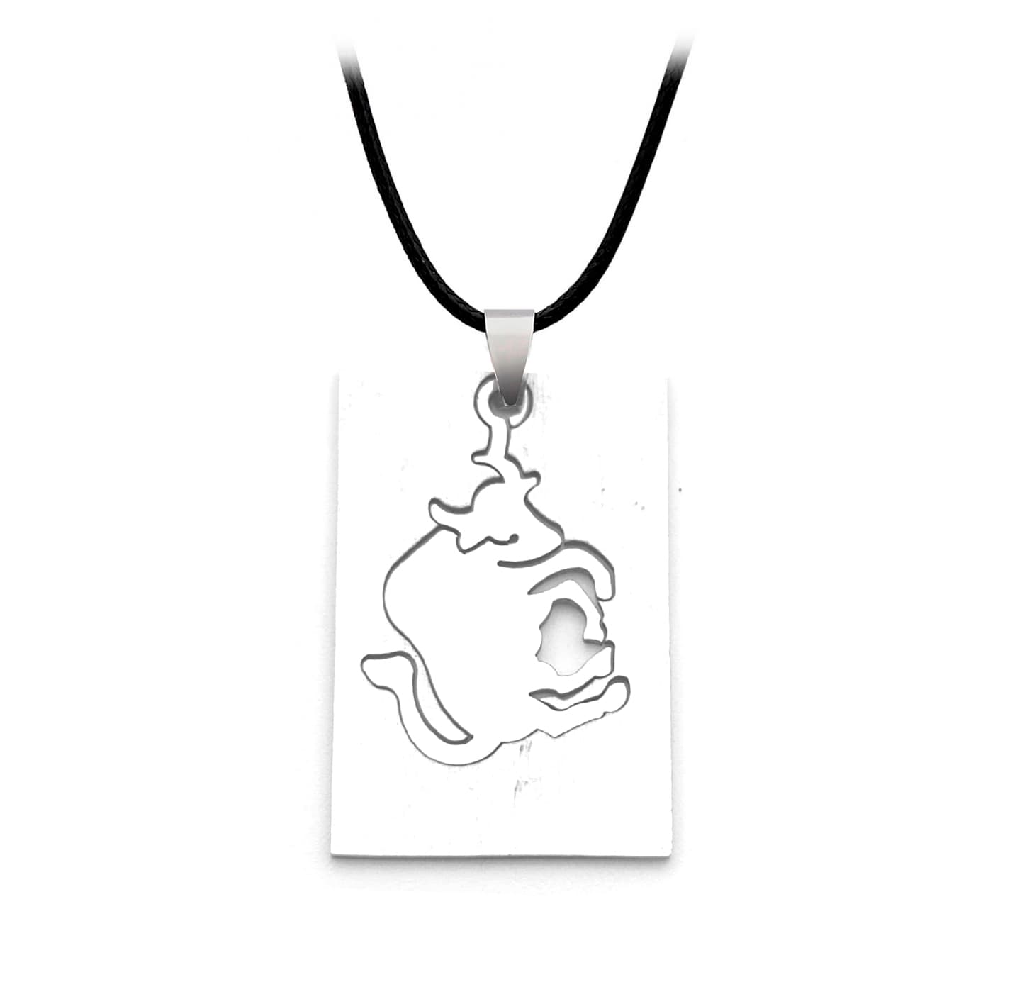 Collar Signo Zodiacal Placa Acero + Estu
