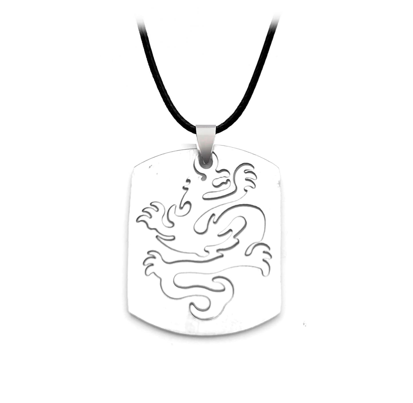 Collar Dragon Placa + Estuche