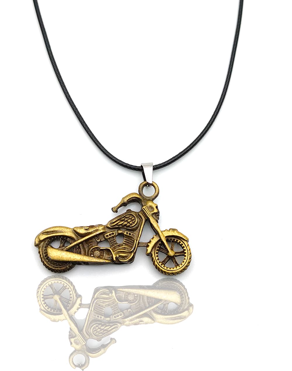 Collar Vintage Moto Harley + Estuche