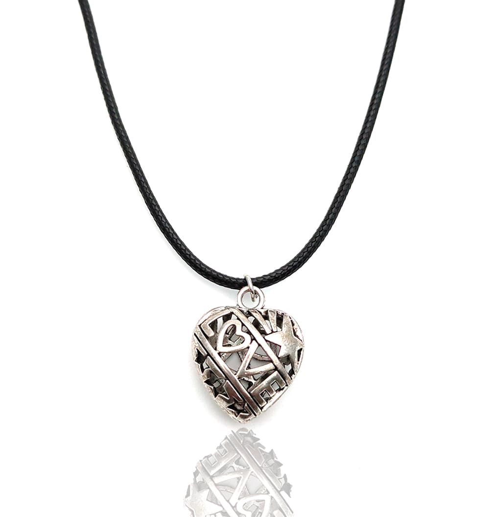 Collar Corazon Love + Estuche