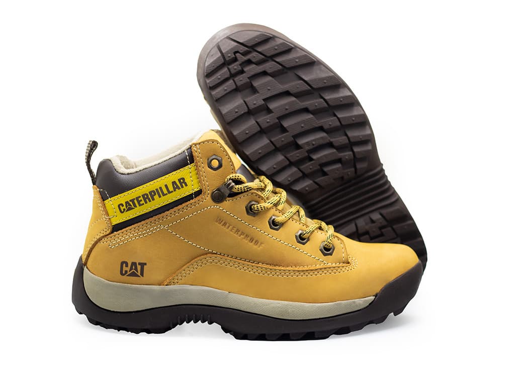 Bota Caterpillar 1321 Oro Sin Puntera