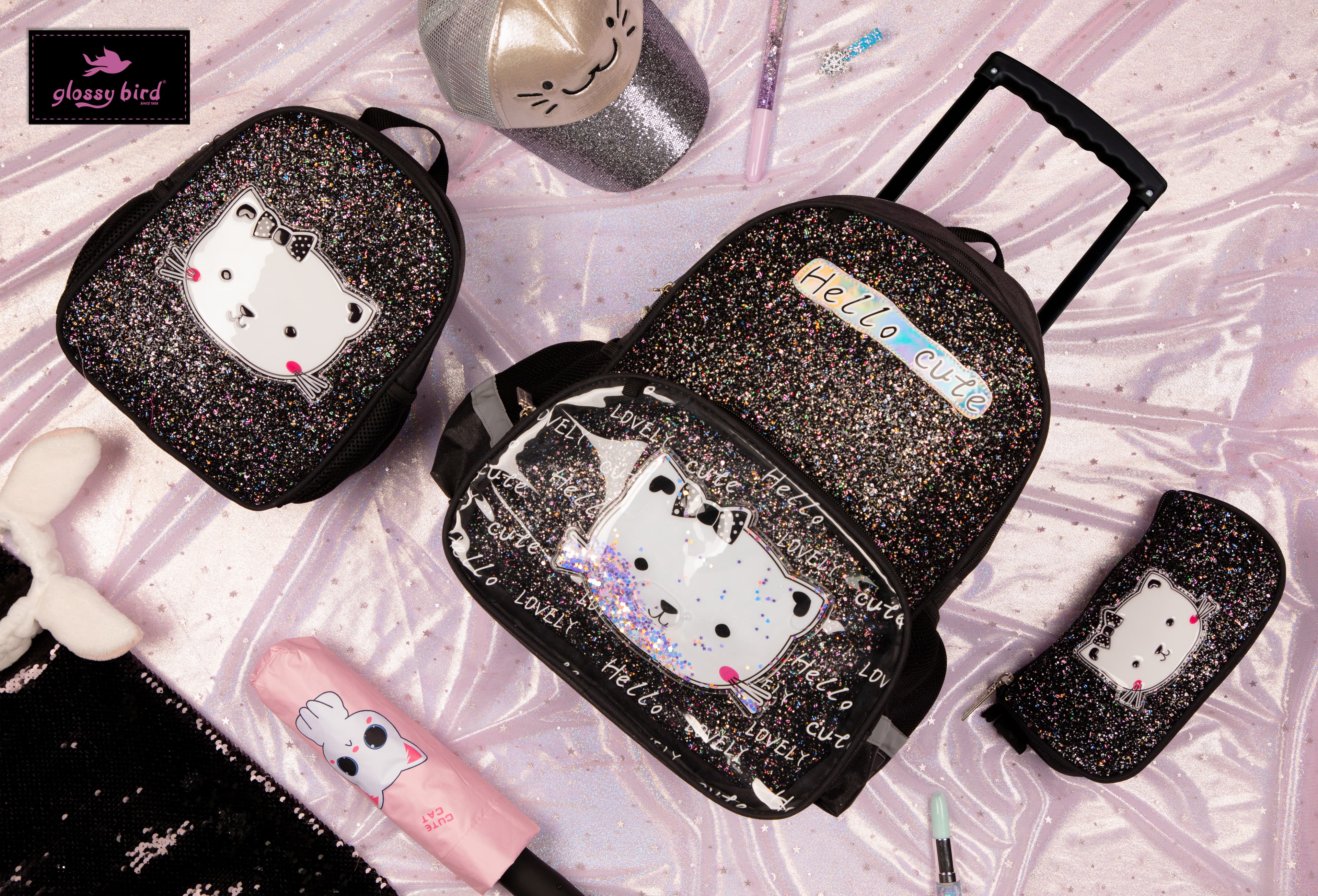 Morral glossy bird rodachines gb2567t