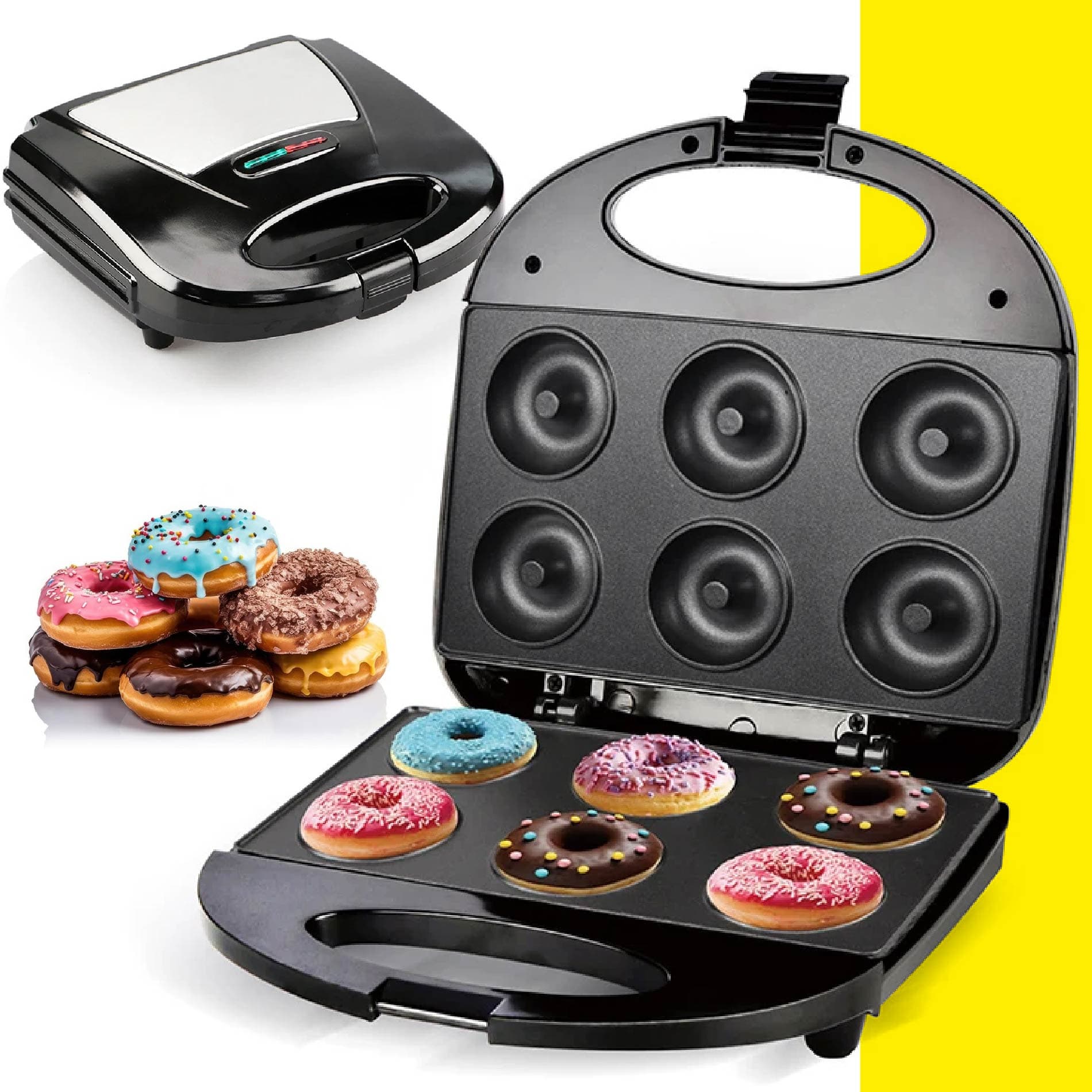 Máquina De Mini Donas X6 Antiadherente
