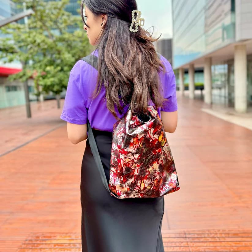 Mochila doble uso - Mariposas