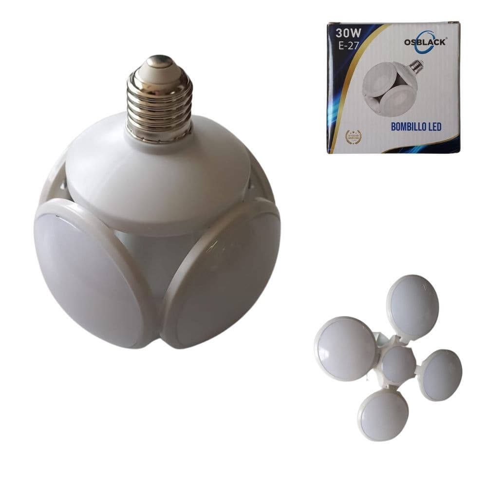 Bombillo LED Plegable 30W Rosca (5665)