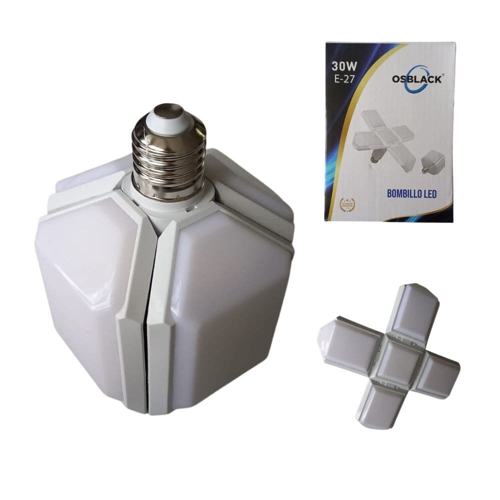 Bombillo LED Plegable 30W Rosca (5660)