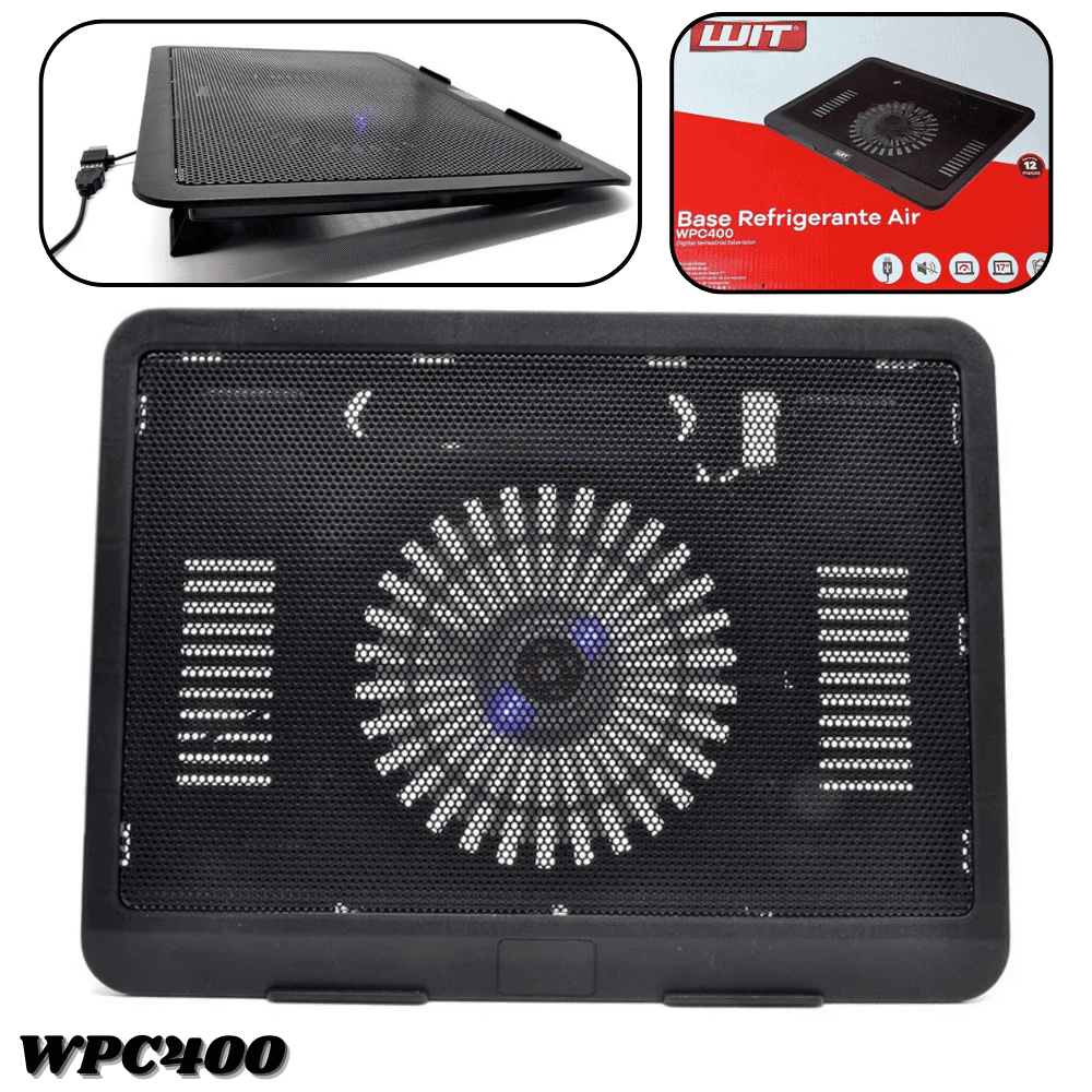 Base Refrigerante Para Portatil Wpc400