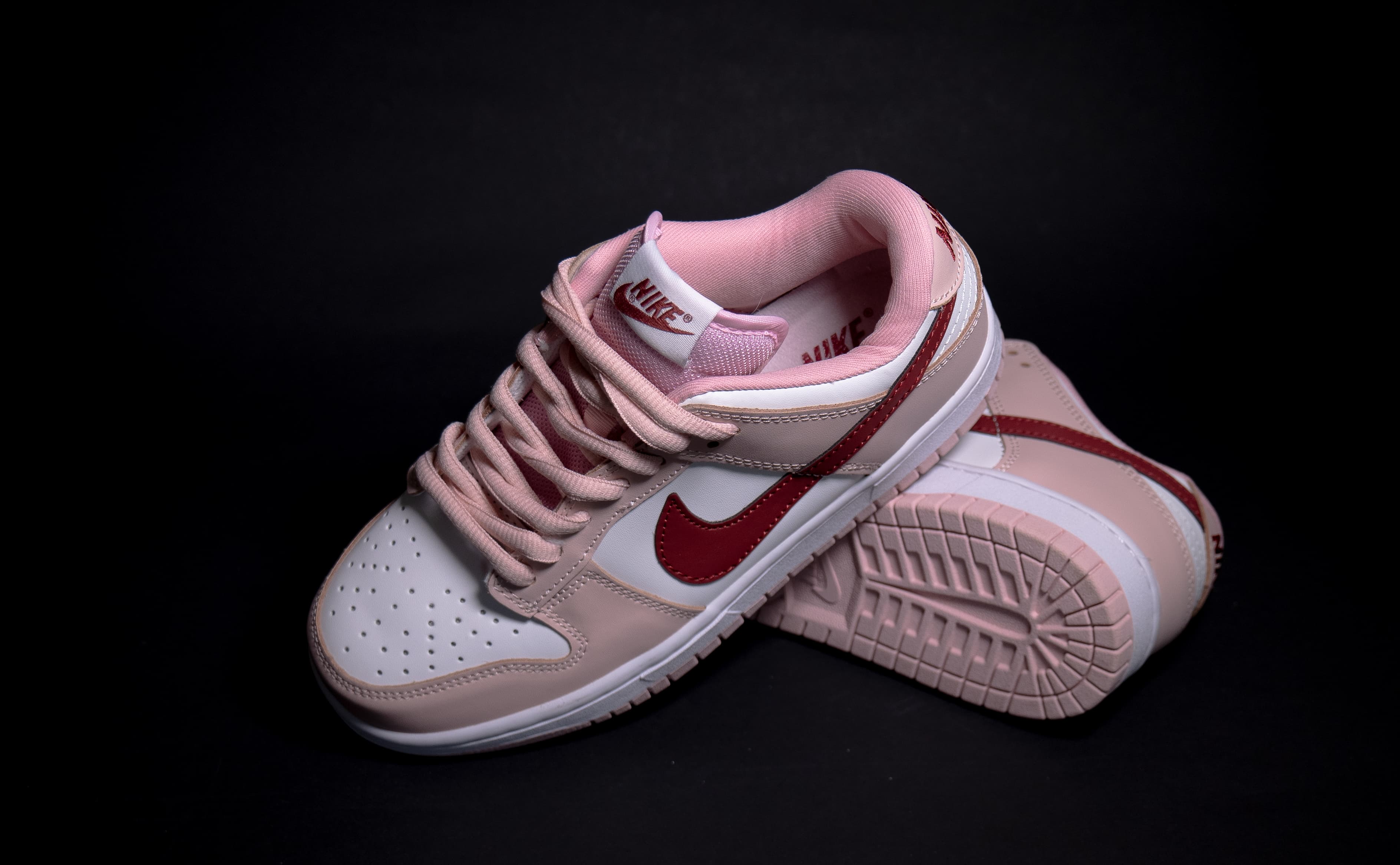NK DUNK LOW-PINK FOAM RED WHITE